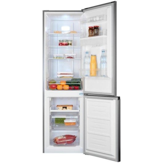 Frigorífico Combi Exquisit KGC265-70-NF-WS-040C Total No Frost 180,5cm 251L C Inox Dispensador Agua