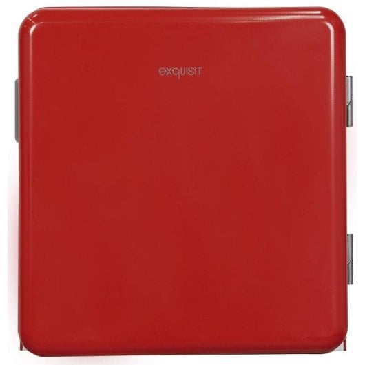 Frigorífico Mini Exquisit CKB45-0-031F Defrost 50cm 47L F Rojo Puerta reversible