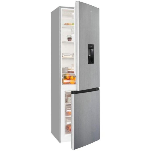 Frigorífico Combi Exquisit KGC265-70-WS-040D Defrost 179,5cm 260L D Inox Dispensador Agua