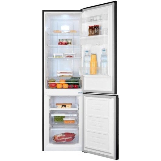 Frigorífico Combi Exquisit KGC265-70-NF-WS-040C No Frost 180,5cm 251L C Negro Dispensador Agua