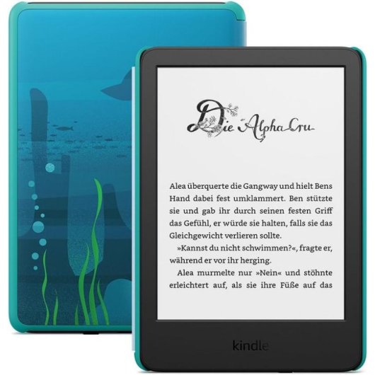 Libro Eletronico Amazon Kindle Kids 6" WiFi Bluetooth 16GB Azul