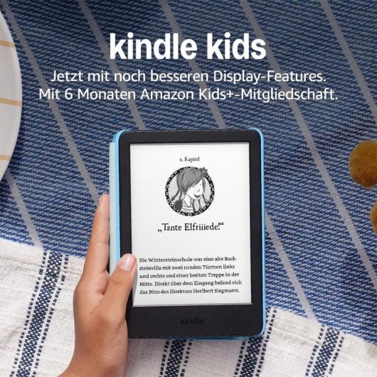 Libro Electrónico Kindle Kids 6" WiFi Bluetooth 16 GB E Paper Azul