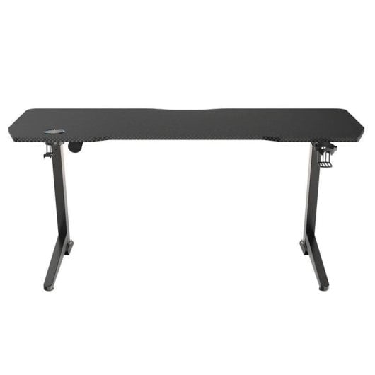 Mesa Gaming REKT 140 cm Fibre de carbone Hauteur réglable Motorisée