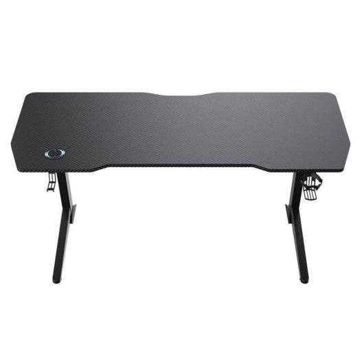 Mesa Gaming REKT 140 cm Fibre de carbone Hauteur réglable Motorisée