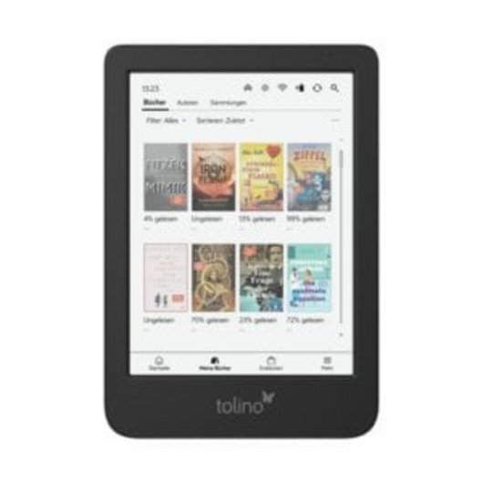 Libro Elettronico tolino Shine Color 6" WiFi Bluetooth impermeabile 16GB