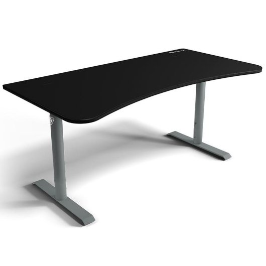 Mesa Gaming Arozzi XXL 160cm Altezza regolabile Gestione cavi Fibra di legno Tappetino mouse