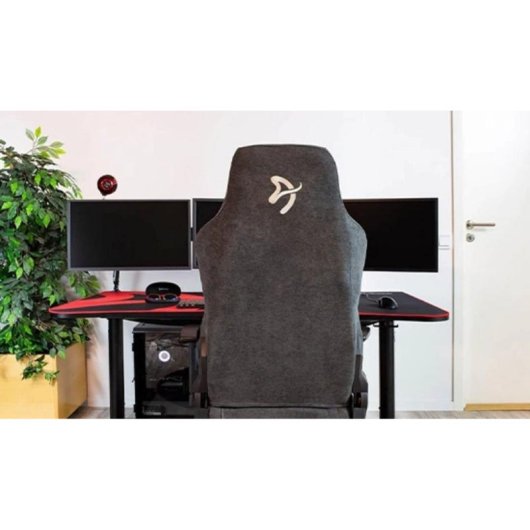 Mesa Gaming Arozzi XXL 160cm Altezza regolabile Gestione cavi Fibra di legno Tappetino mouse