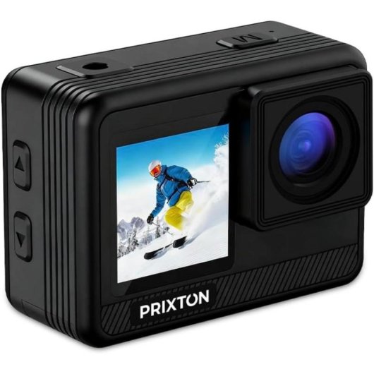 Cámara Deportiva Prixton DV830 5K UHD WiFi Doble Pantalla Sumergible