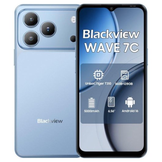 Blackview Wave 7C 4G 4GB 128GB 6.56" Azul