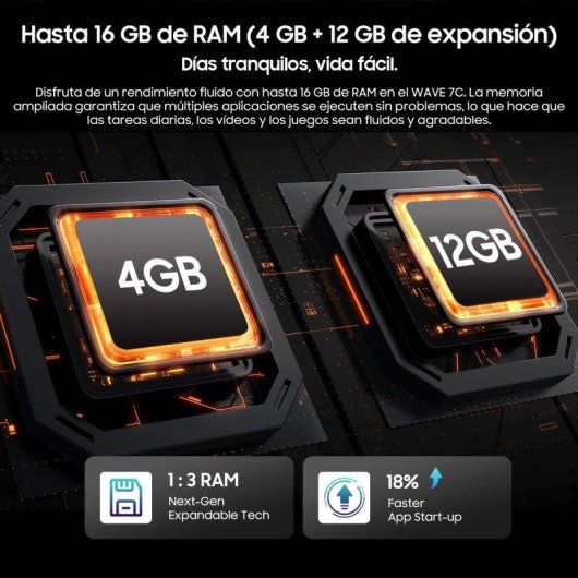 Blackview Wave 7C 4G 4GB 128GB 6.56" Azul