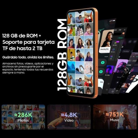 Blackview Wave 7C 4G 4GB 128GB 6.56" Azul