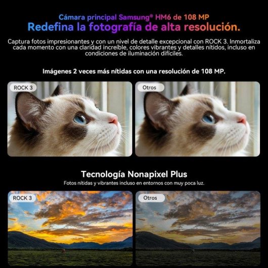 Blackview Rock 3 4G 8GB 256GB 6.78" Weiß