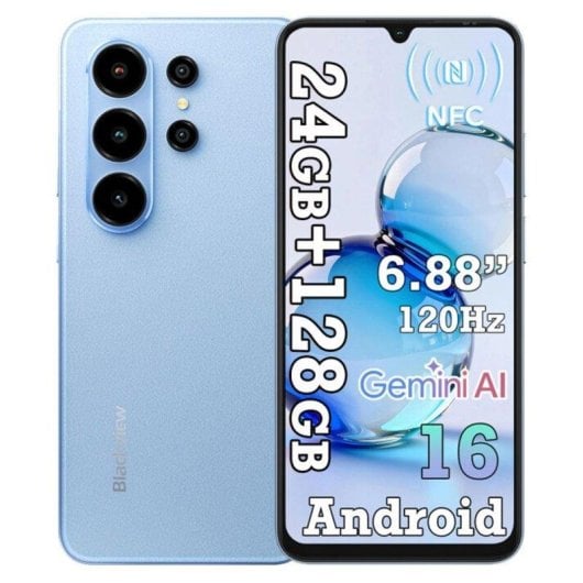 Blackview Wave 10 4G 8GB 128GB 6.88" Azul