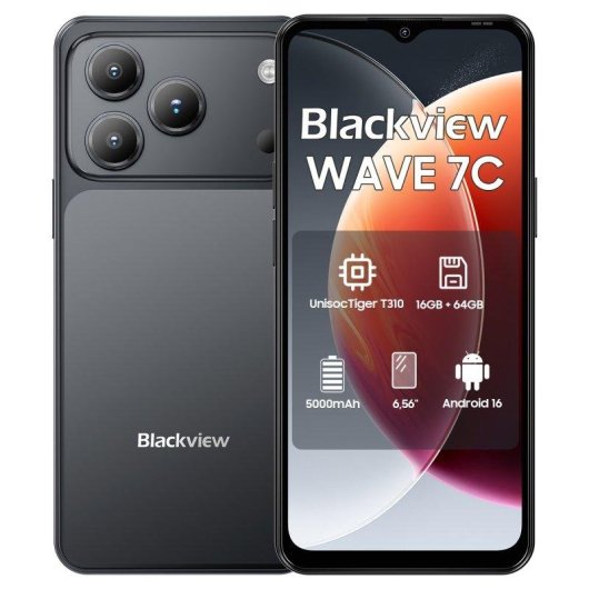 Blackview Wave 7C 4G 6.56" 4GB 64GB Negro