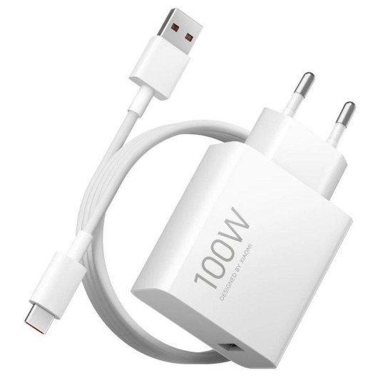 USB Type A 100W Xiaomi Ladekombination Weiß