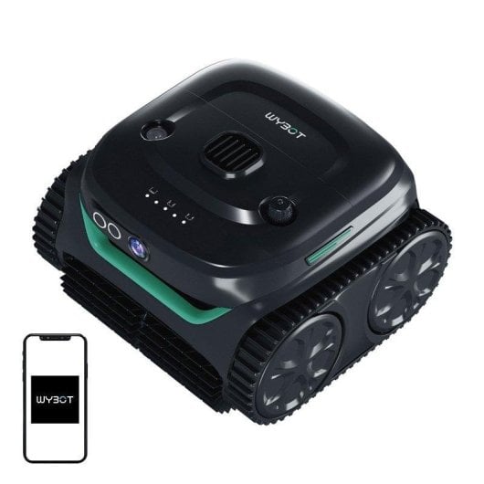 Robot inalámbrico de limpieza de piscinas Wybot C2 Pro Vision