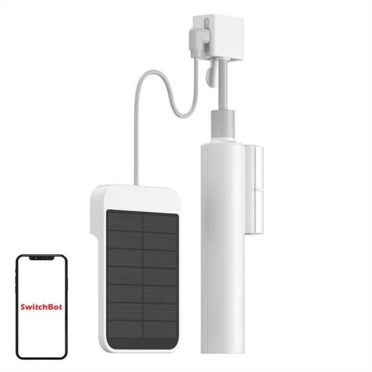 Central Domótica SwitchBot Blind Tilt Bluetooth Alexa Google Assistant Siri Solar