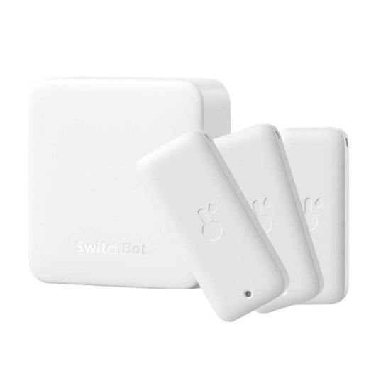 Hub domotique SwitchBot W3400010 Wifi avec Contrôle vocal et Capteur environnemental