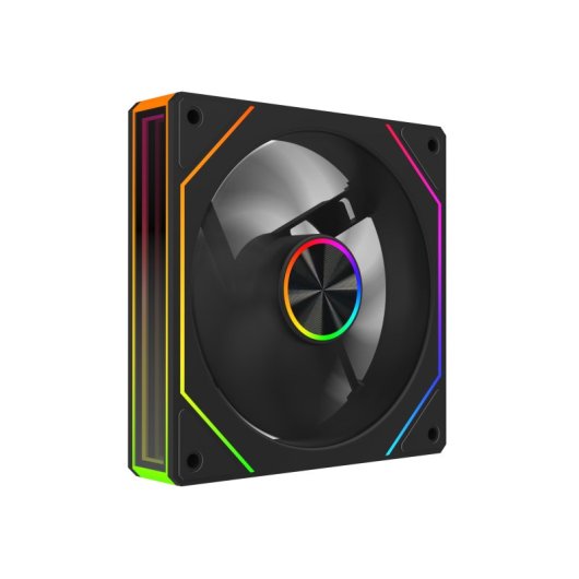 Progaming Lj8 Reverse Blade Kit 6 Ventiladores 120 Mm Argb Pwm Para Caja Pc, Iluminación Argb, Alto Airflow, Hydraulic B