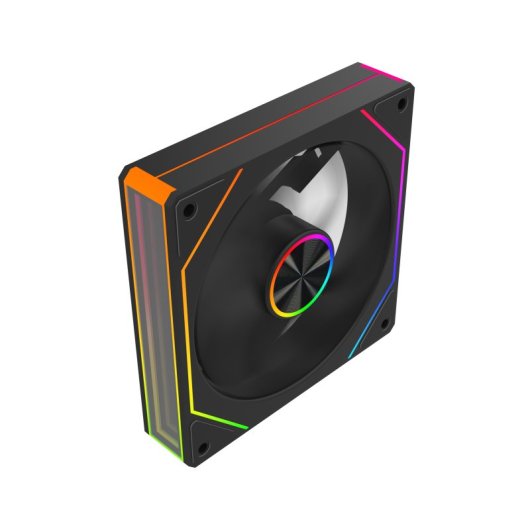 Progaming Lj8 Reverse Blade Kit 6 Ventiladores 120 Mm Argb Pwm Para Caja Pc, Iluminación Argb, Alto Airflow, Hydraulic B