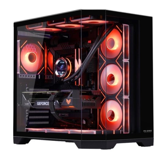 Caixa PC Gaming ProGaming Banshee Cube Tower ATX 7 Ventiladores ARGB Reverse