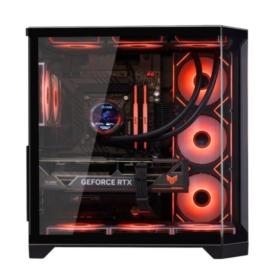 Caixa PC Gaming ProGaming Banshee Cube Tower ATX 7 Ventiladores ARGB Reverse