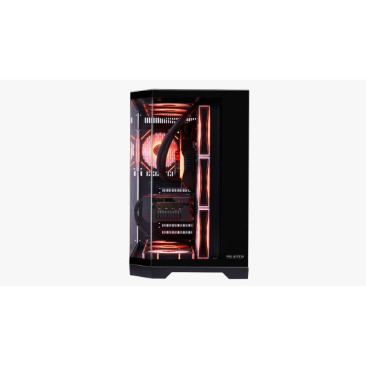 Progaming Banshee Caja Pc Cube Tower Atx Con 7 Ventiladores Argb Reverse, Controlador Argb + Pwm, Filtros Antipolvo, Alt