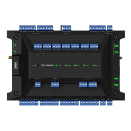 Relais Wi-Fi Hikvision DS-K2702WX-E1(P) TCP/IP WiFi RS485 Contrôle d'accès multi-lecteurs