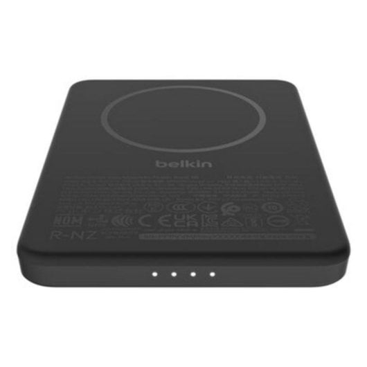 Bateria externa Belkin BPD010HQBK 5000 mAh MagSafe USB-C preta