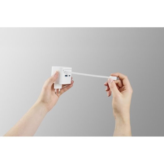 Sai Intenso 65W Batterie Intégrée GaN Charge Rapide USB-C USB-A Compact