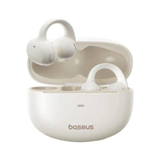 Auriculaires Baseus Bowie MC1 sans fil Bluetooth 5.4 sport IP57 USB-C blancs