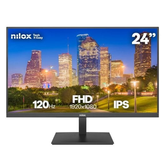 Écran PC Nilox NXM24FHD1204 24" Full HD 120Hz IPS 4ms HDMI DisplayPort
