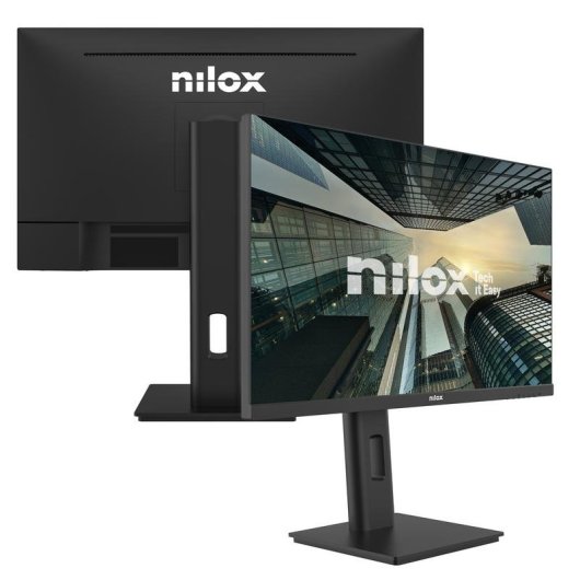 Écran PC Nilox NXM24REG12065 24" Full HD 120Hz IPS USB-C Hauteur réglable 4ms
