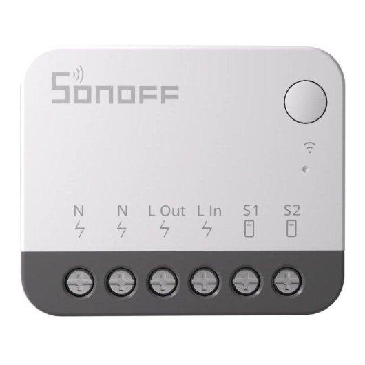 Relais Zigbee Sonoff ZBMINIR2 Contrôle de l’éclairage, Ultra-compact, Routeur