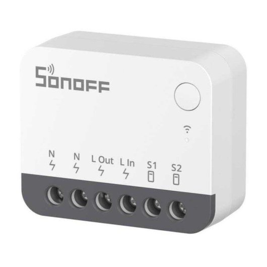 Relais Zigbee Sonoff ZBMINIR2 Contrôle de l’éclairage, Ultra-compact, Routeur