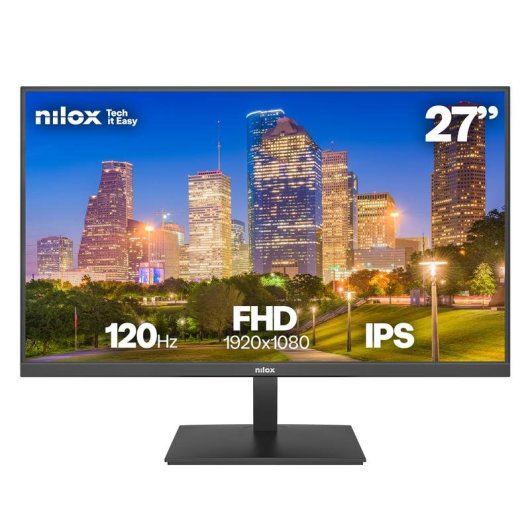 Écran PC Nilox NXM27FHD1204 27" Full HD 120Hz IPS 4ms VESA HDMI DP