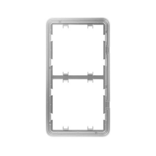 Cadre Ajax AJ-FRAME-2-VERT pour 2 SideButton verticaux, installation élégante