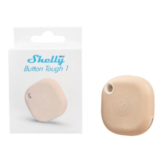Relais Bluetooth Shelly BLU Button Tough 1 Contrôle scénarios, Résistant IP54