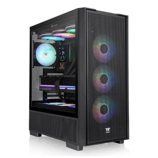 Tour Thermaltake S380 TG ARGB Noir Verre Trempe ATX EATX Gaming