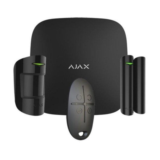 Alarme Ajax AJ-HUBKIT-B Wi-Fi GSM Sem fio Interior App