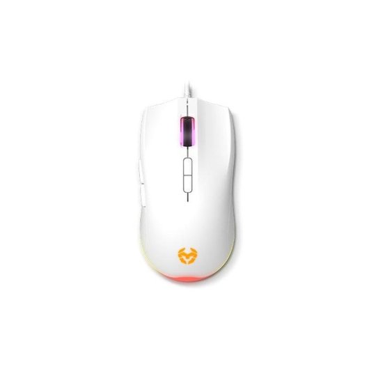 Tastatur Krom Kenta 4-in-1 Membran RGB weiß mit Maus, Headset und Mauspad