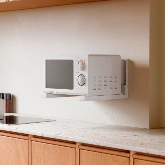 Support mural Napofix MW300 20 kg blanc acier réglable