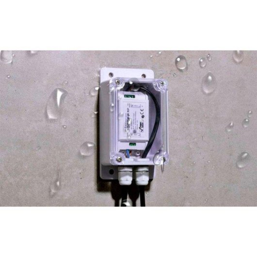 Alarme Sonoff IP66 Boîtier Étanche Transparent Extérieur Protection Eau