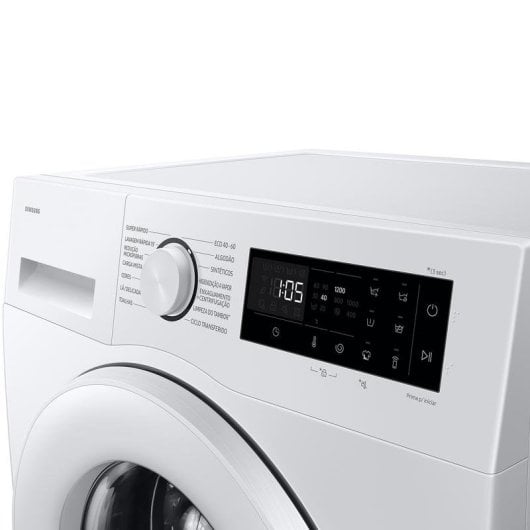 Máquina de Lavar Roupa Samsung WW80FG5L32TEEC 8 kg 1200 rpm A Branco WiFi IA