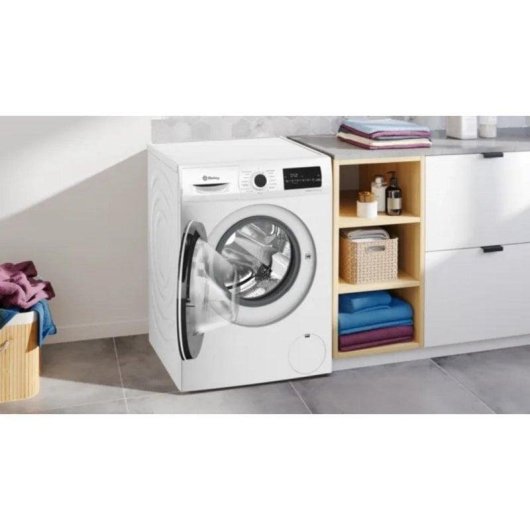 Máquina de Lavar Roupa Balay 3TS382B Carga Frontal 8 kg 1200 rpm Classe A Branca