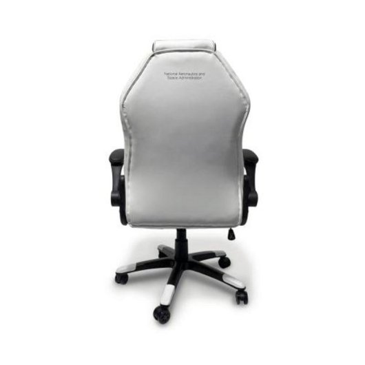 Chaise Andaseat gaming blanche ergonomique accoudoirs et dossier réglables