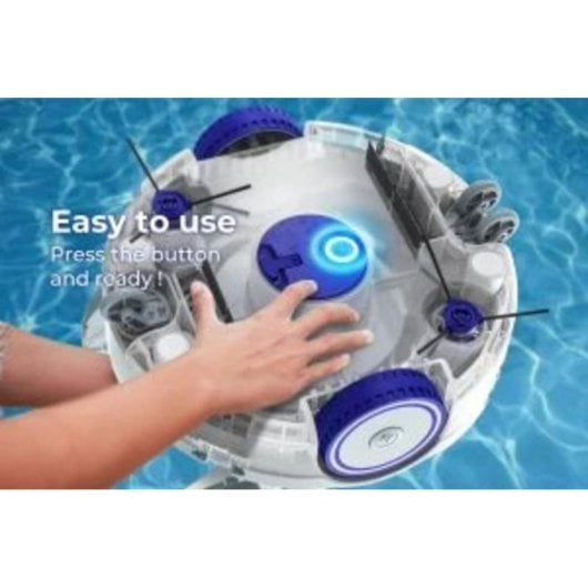 Robot limpiafondos Gre RBR120 Inalámbrico para piscinas hasta 60 m² 120 min