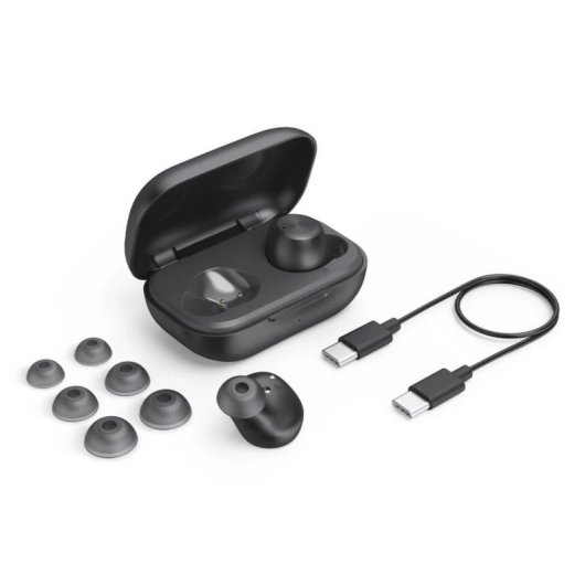 Auriculaires Hama Spirit Chop II sans fil Bluetooth TWS Sport Microphone Noir