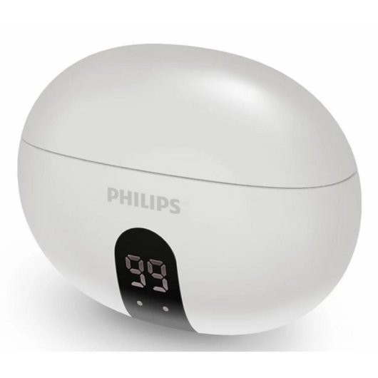Auriculaires Philips TAT2520WT/00 sans fil Bluetooth avec Réduction Active du Bruit Blancs