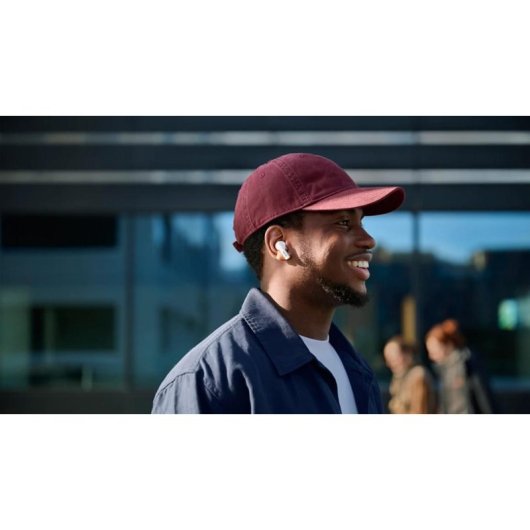 Auriculaires Philips TAT2520WT/00 sans fil Bluetooth avec Réduction Active du Bruit Blancs